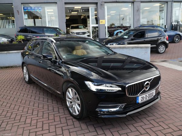 Volvo V90 Estate, Diesel, 2021, Black
