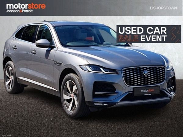 Jaguar F-Pace SUV, Petrol Plug-in Hybrid, 2022, Grey