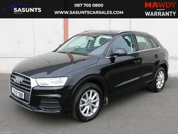 Audi Q3 SUV, Petrol, 2015, Black