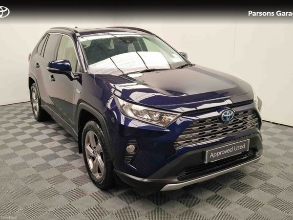 Toyota RAV4 SUV, Petrol Hybrid, 2022, Blue
