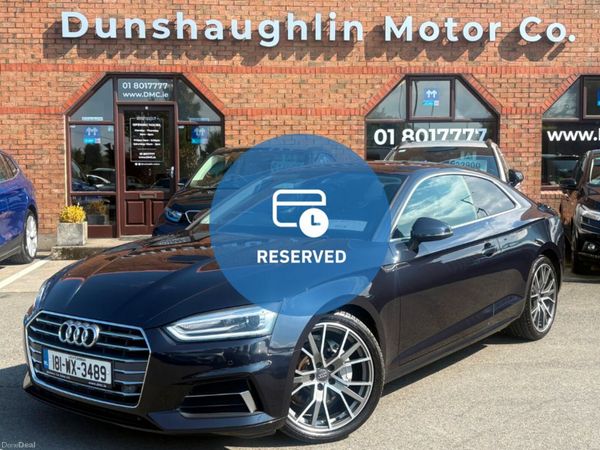Audi A5 Coupe, Diesel, 2018, Blue