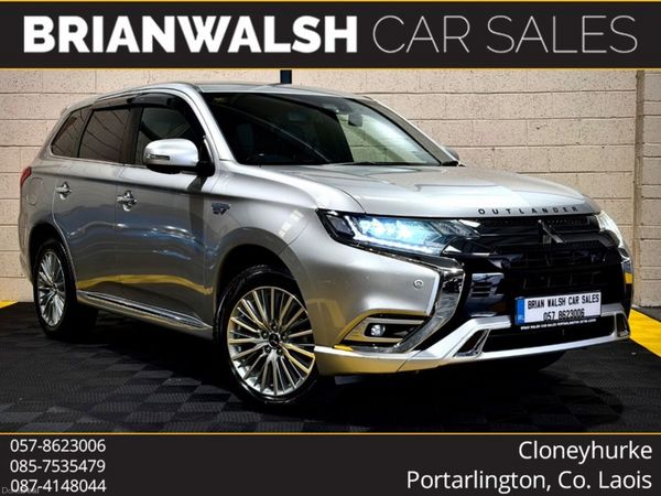 Mitsubishi Outlander SUV, Petrol Plug-in Hybrid, 2018, Silver