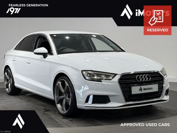 Audi A3 Saloon, Petrol, 2017, White