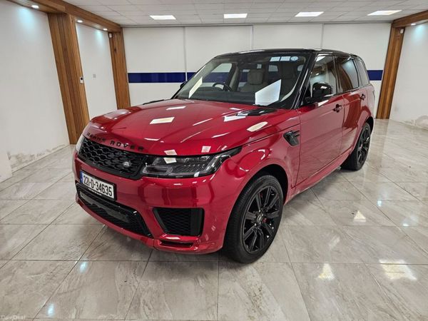 Land Rover Range Rover Estate, Petrol Plug-in Hybrid, 2022, Red