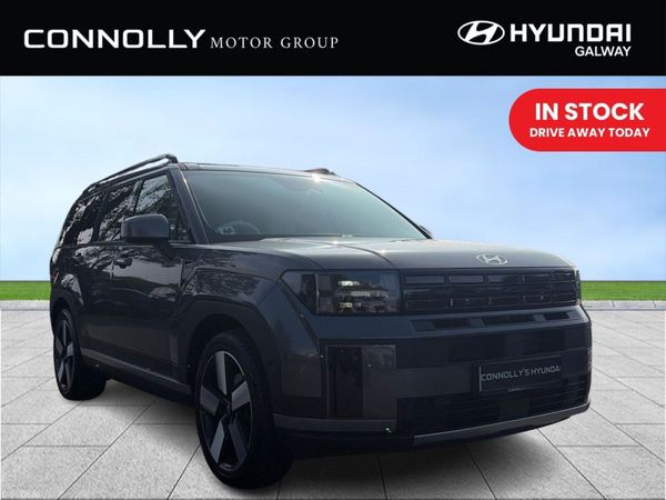 Hyundai Santa Fe SUV, Petrol Plug-in Hybrid, 2024, Grey