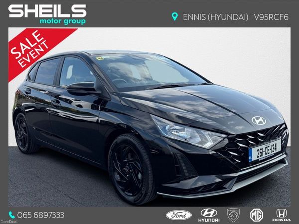 Hyundai i20 Hatchback, Petrol, 2026, Black