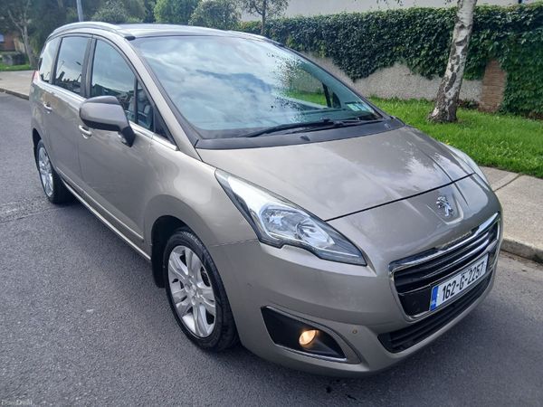 Peugeot 5008 MPV, Diesel, 2016, Grey