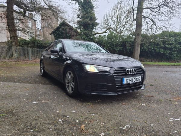 Audi A4 Saloon, Diesel, 2017, Black