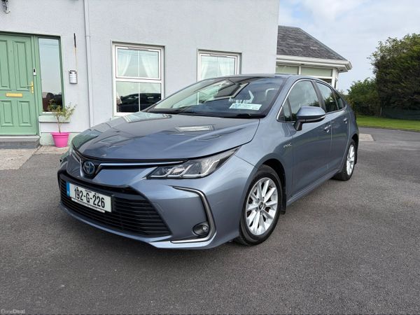 Toyota Corolla Saloon, Petrol Hybrid, 2019, Grey