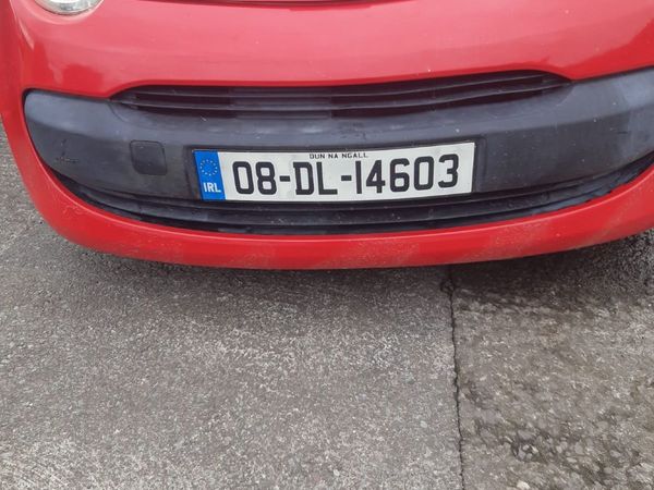 Citroen C1 Hatchback, Petrol, 2008, Red
