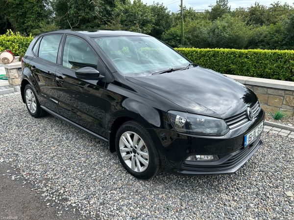 Volkswagen Polo Hatchback, Petrol, 2015, Black