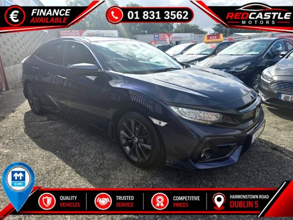Honda Civic Hatchback, Petrol, 2021, Blue