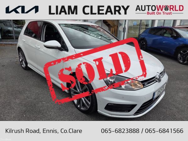 Volkswagen Golf Hatchback, Petrol, 2017, White