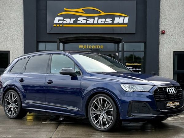 Audi Q7 SUV, Diesel Hybrid, 2022, Blue