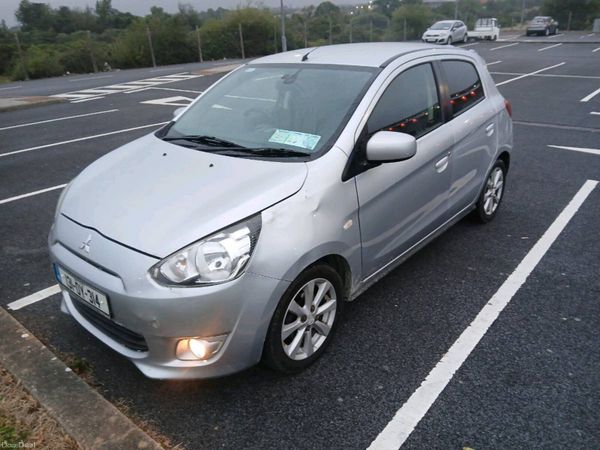 Mitsubishi Space Star Hatchback, Petrol, 2013, Silver