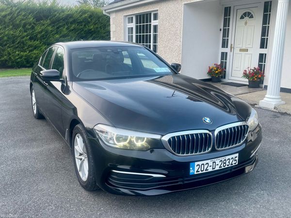BMW 5-Series Saloon, Diesel, 2020, Black