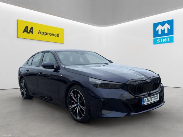 BMW i5 Saloon, Electric, 2024, Blue