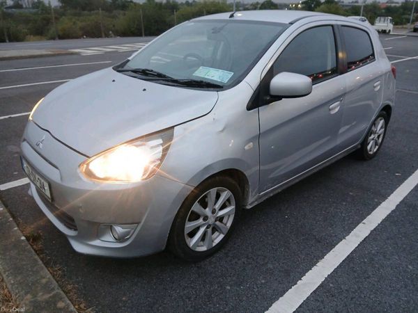 Mitsubishi Space Star Hatchback, Petrol, 2013, Silver
