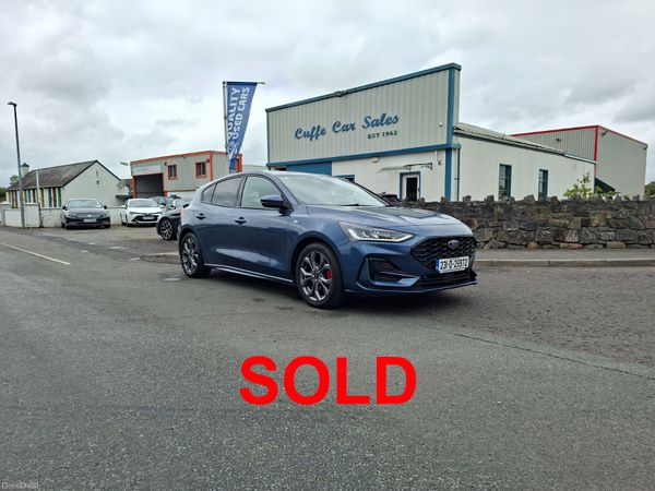 Ford Focus Hatchback, Petrol, 2023, Blue