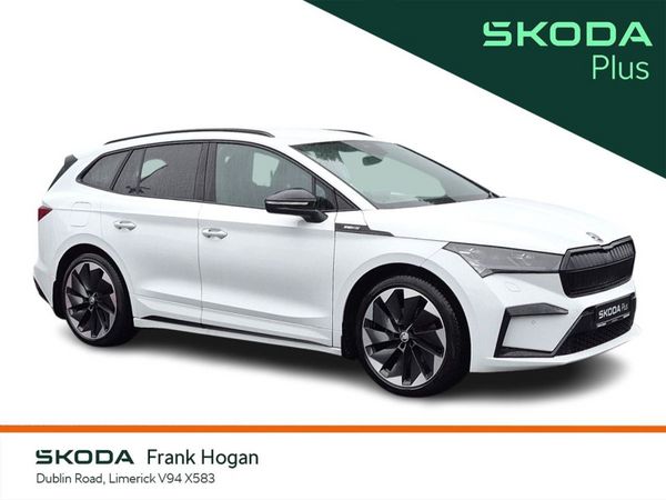 Skoda Enyaq SUV, Electric, 2023, White