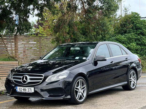 Mercedes-Benz E-Class Saloon, Diesel Hybrid, 2015, Black