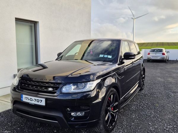 Land Rover Range Rover Sport SUV, Diesel, 2017, Black