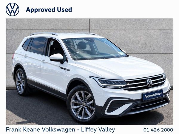 Volkswagen Tiguan Allspace SUV, Diesel, 2024, White