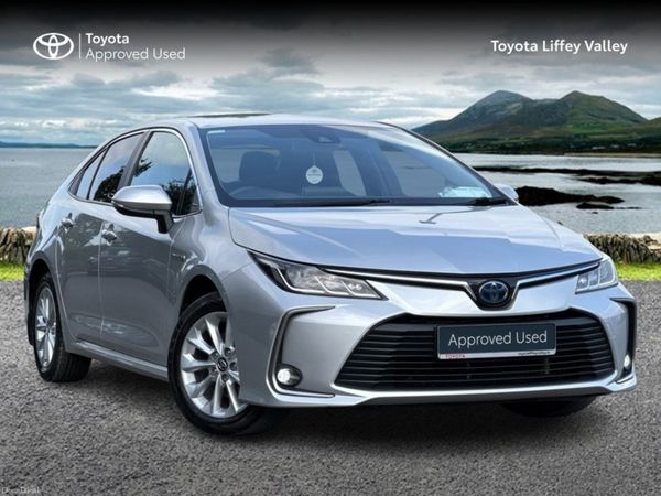 Toyota Corolla Saloon, Petrol Hybrid, 2019, Silver