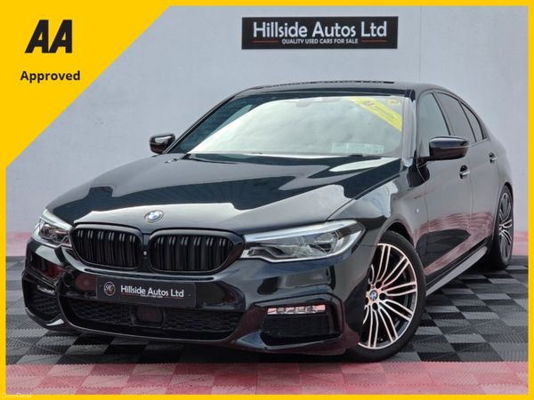 BMW 5-Series Saloon, Diesel, 2017, Black