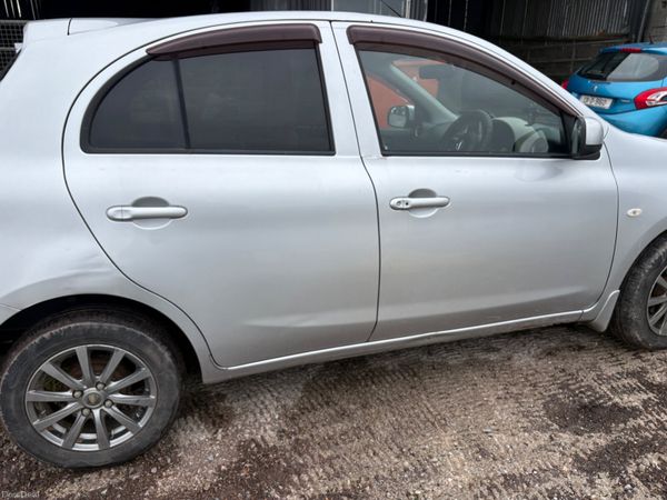 Nissan March Hatchback, Petrol, 2012, Silver