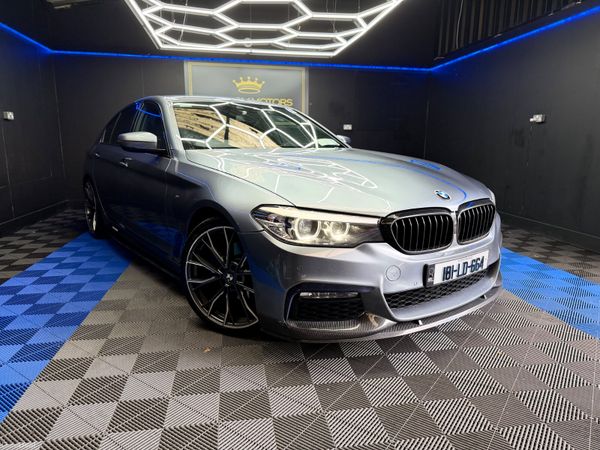 BMW 5-Series Saloon, Diesel, 2018, Blue