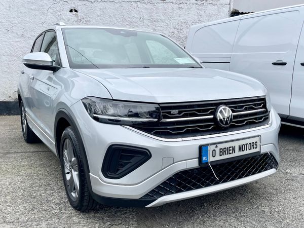 Volkswagen T-Cross SUV, Petrol, 2024, Silver