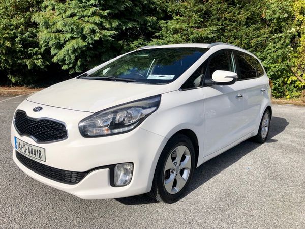 Kia Carens MPV, Petrol, 2014, White