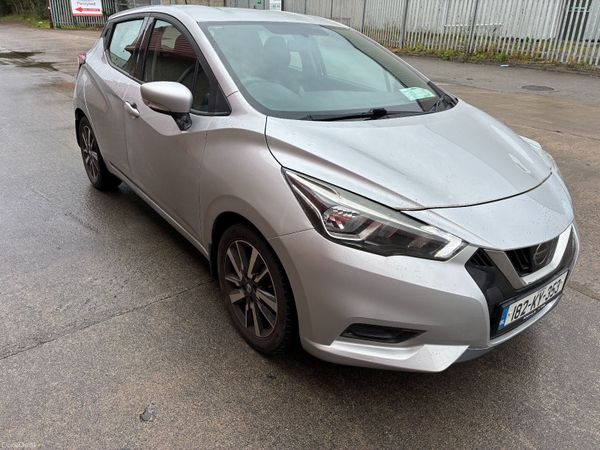 Nissan Micra Hatchback, Petrol, 2019, White