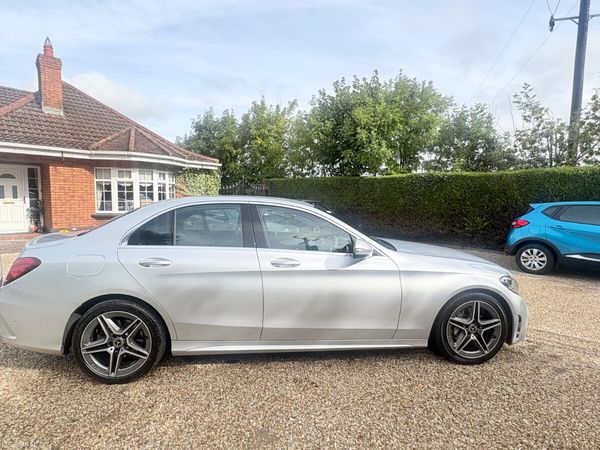 Mercedes-Benz C-Class Saloon, Diesel, 2019, Silver