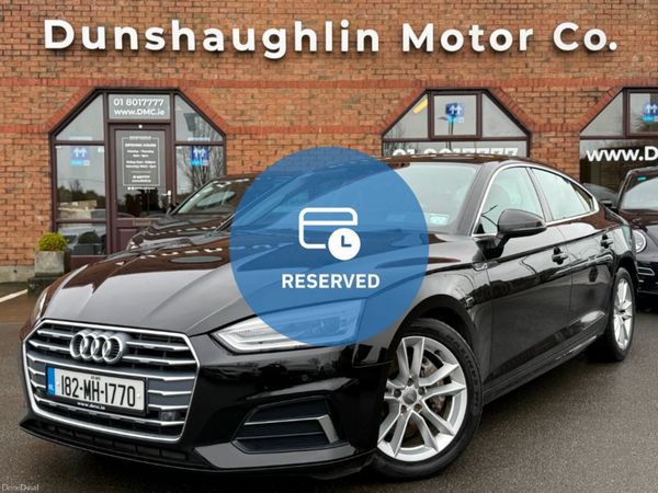 Audi A5 Hatchback, Diesel, 2018, Black
