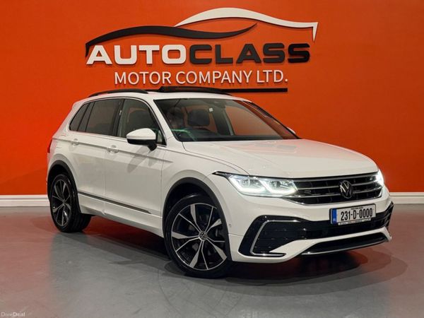 Volkswagen Tiguan Estate, Petrol Hybrid, 2023, White