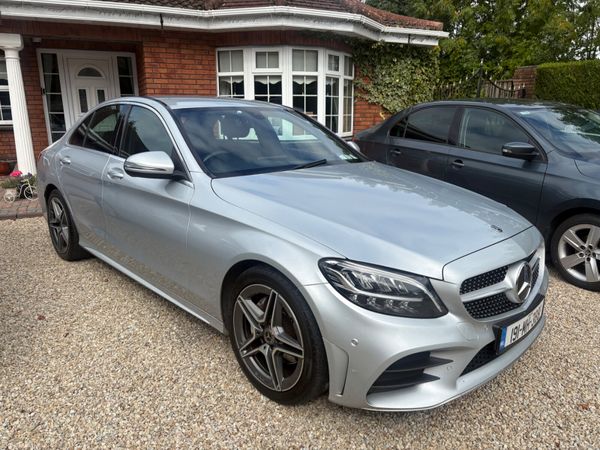 Mercedes-Benz C-Class Saloon, Diesel, 2019, Silver