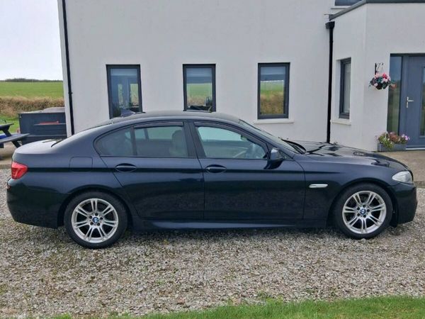 BMW 5-Series Saloon, Diesel, 2013, Black