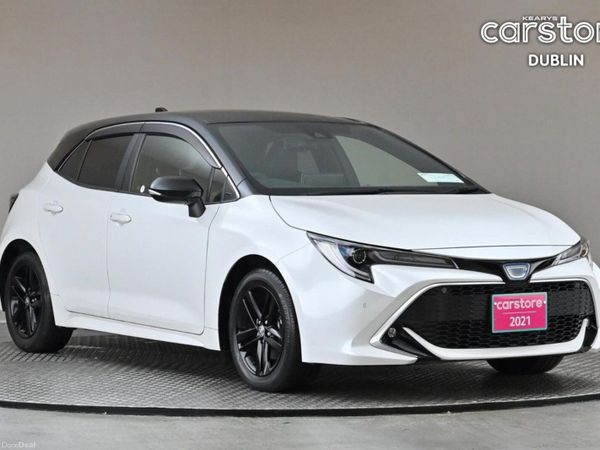 Toyota Corolla Hatchback, Petrol Hybrid, 2021, White