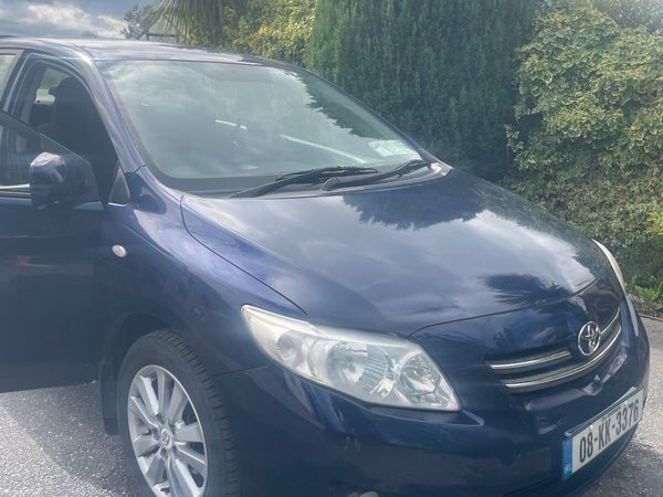 Toyota Corolla Saloon, Petrol, 2008, Blue