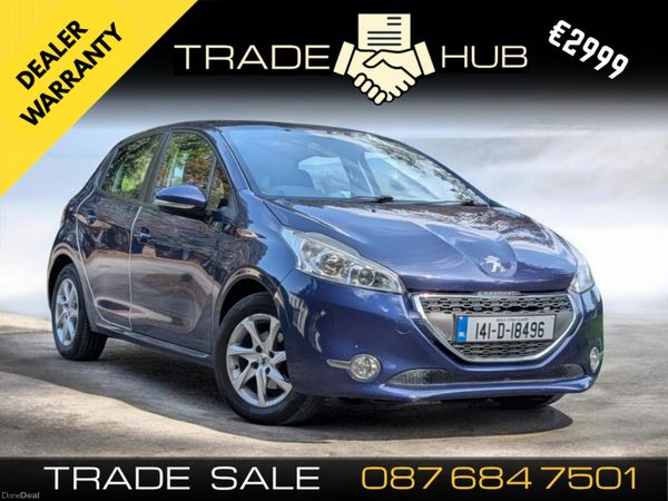 Peugeot 208 Hatchback, Petrol, 2014, Blue
