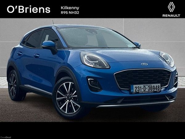 Ford Puma MPV, Petrol Hybrid, 2023, Blue