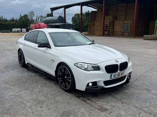 BMW 5-Series Saloon, Diesel, 2015, White