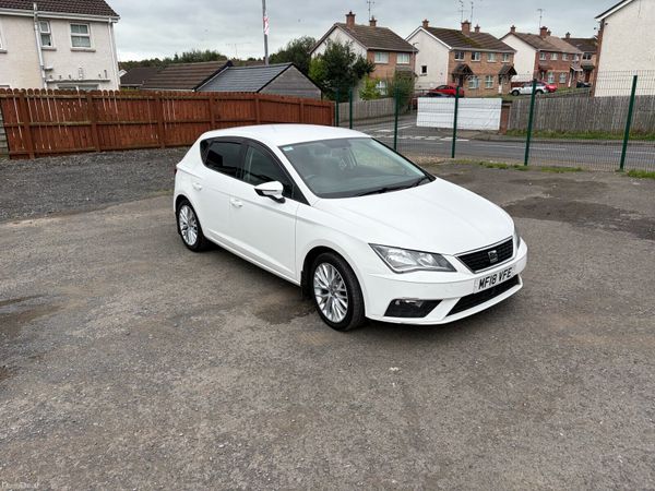 SEAT Leon Hatchback, Diesel, 2018, White