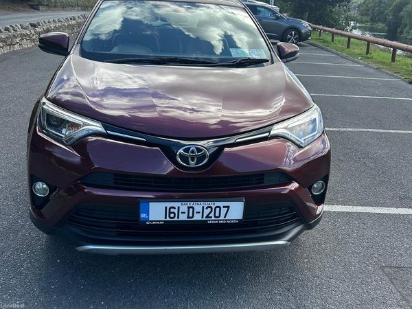 Toyota RAV4 SUV, Diesel, 2016, Red