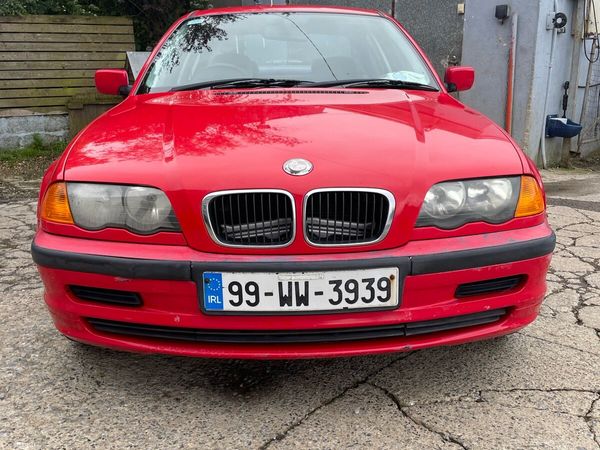 BMW 3-Series Saloon, Petrol, 1999, Red
