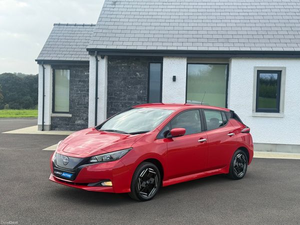 Nissan Leaf Hatchback, Electric, 2022, Red