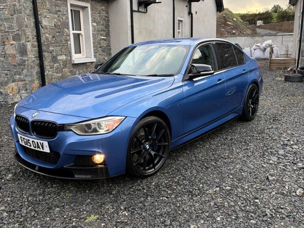 BMW 3-Series Saloon, Diesel, 2015, Blue