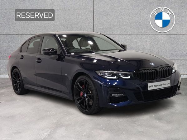 BMW 3-Series Saloon, Petrol Plug-in Hybrid, 2022, Blue